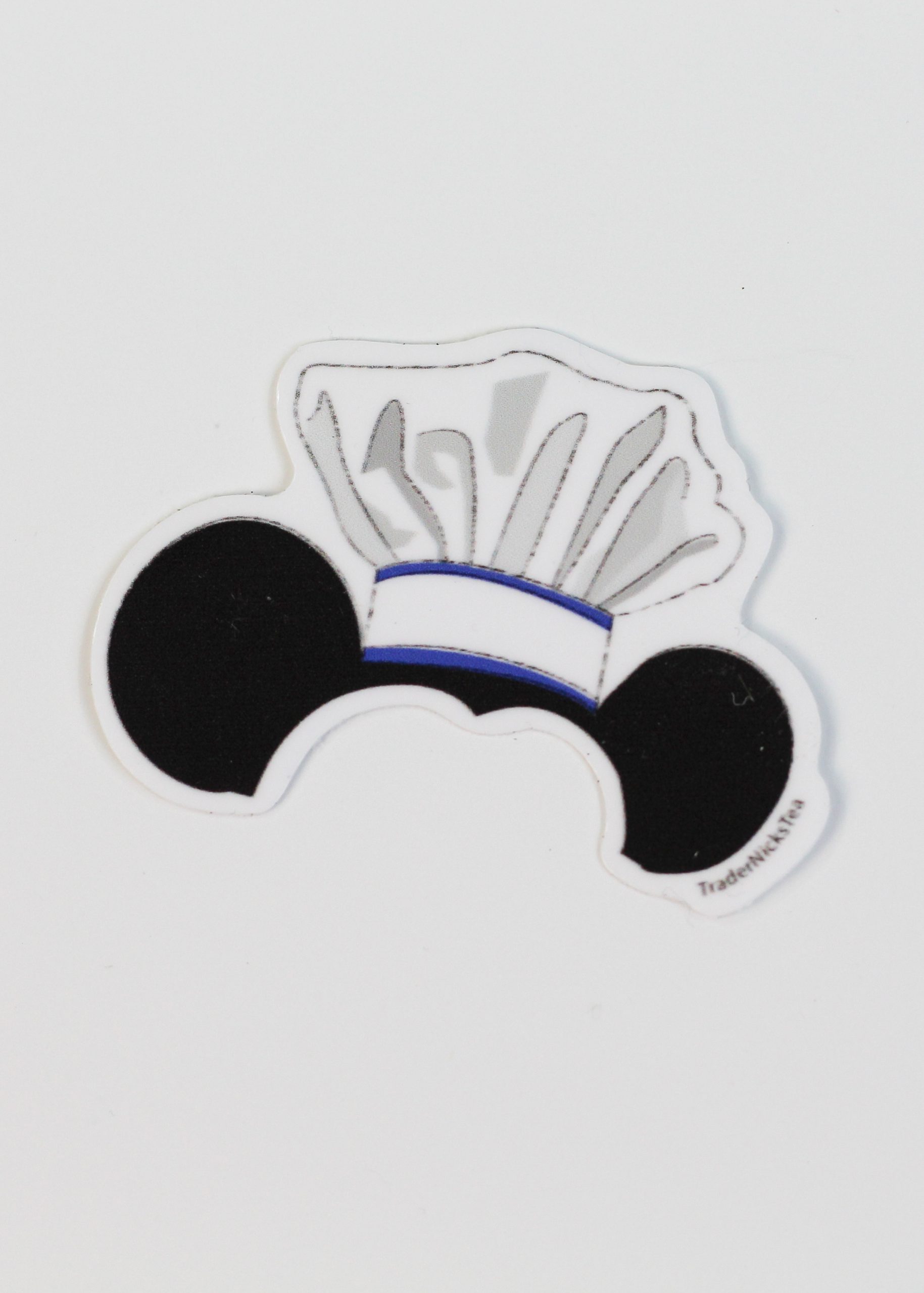 little mouse chef mickey sticker ears